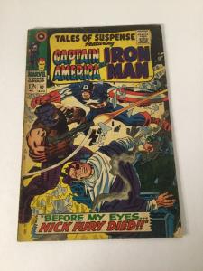 Tales Of Suspense 92 4.0 Vg Very Good Marvel SA 