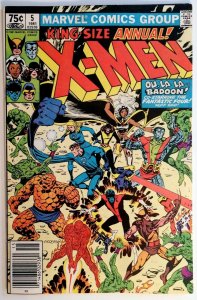 X-Men Annual #5, Newsstand