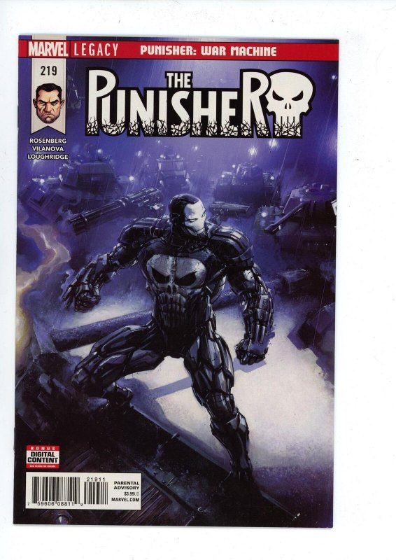 The Punisher #219 (2018) Marvel Comics