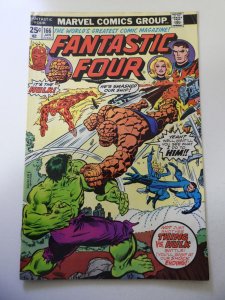 Fantastic Four #166 (1976) VG+ Condition MVS Intact