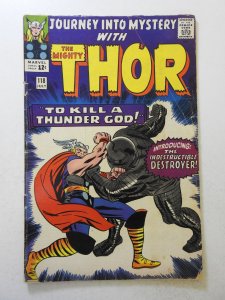 Journey Into Mystery #118 (1965) VG- Condition moisture stain