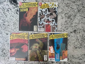 Lot Of 5 Bloodhound DC Comic Books # 1 2 3 4 5 Batman Superman Flash Arrow CM19