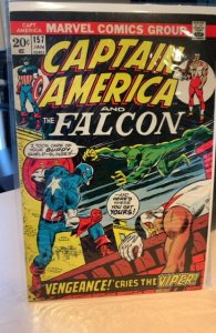 Captain America #157 (1973) 2.5 GD+