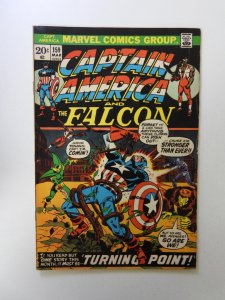 Captain America #159 (1973) VG/FN condition moisture damage