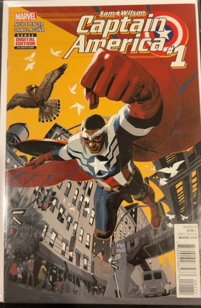 Captain America: Sam Wilson #1 (2015) Captain America 