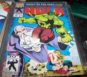 incredible hulk  # 399 1992 marvel DISNEY leader+ ghosts of the past 4