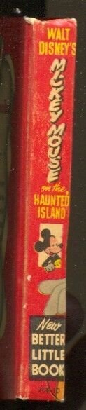 Mickey Mouse On The Haunted Island #708-10 1950-Floyd Gottfriedson-FN