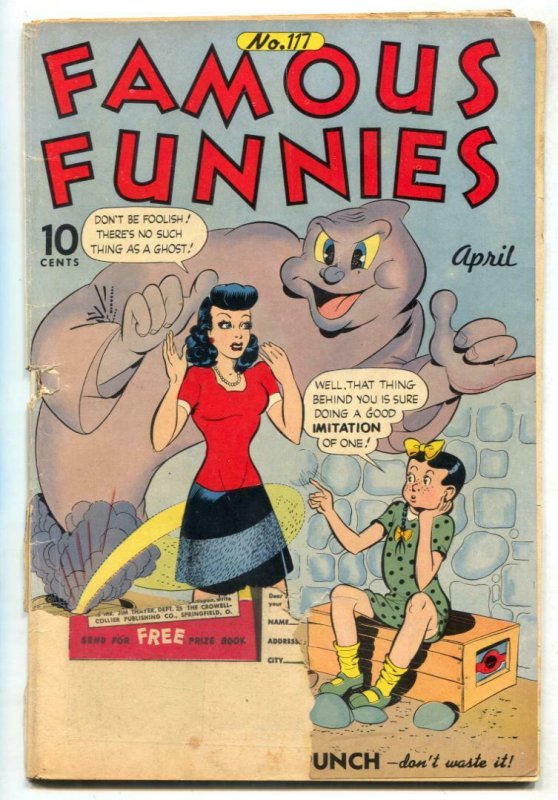 Famous Funnies #117 1944- Scarlett O'Neil- Buck Rogers G-