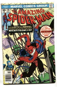 AMAZING SPIDER-MAN #161 -- comic book -- 1976 -- Nightcrawler -- marvel -- VF