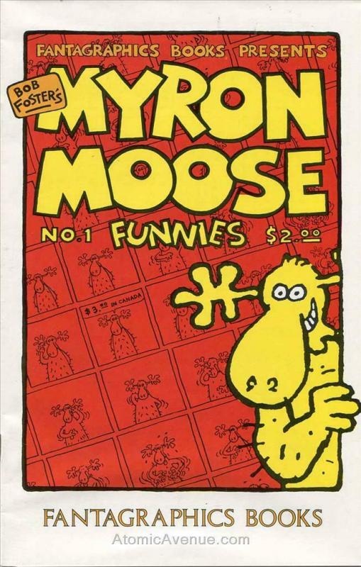 Myron Moose Funnies (2nd Series) #1 VF/NM; Fantagraphics | save on shipping - de