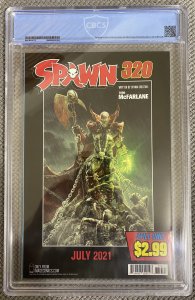 Spawn #319 (2021) CBCS 9.9 McFarlane B&W Variant