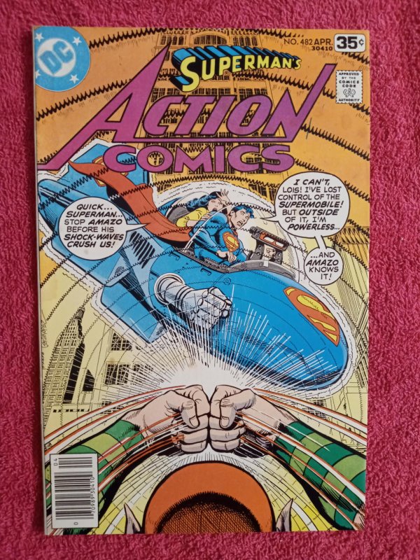 Action Comics #482 (1978) 1st Supermobile