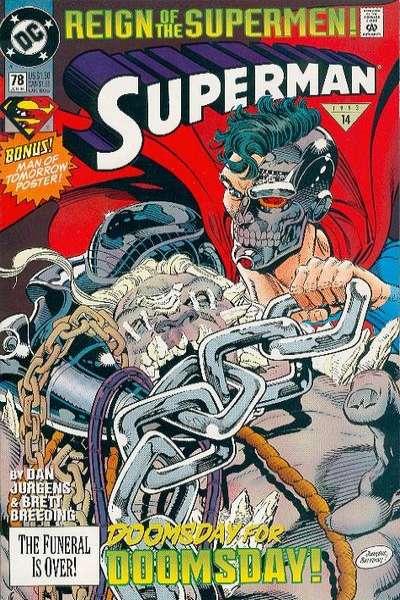 Superman (1987 series) #78, NM (Stock photo)