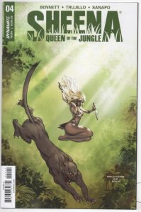 SHEENA QUEEN of the JUNGLE #4 A, NM, Moritat, 2017, more in store