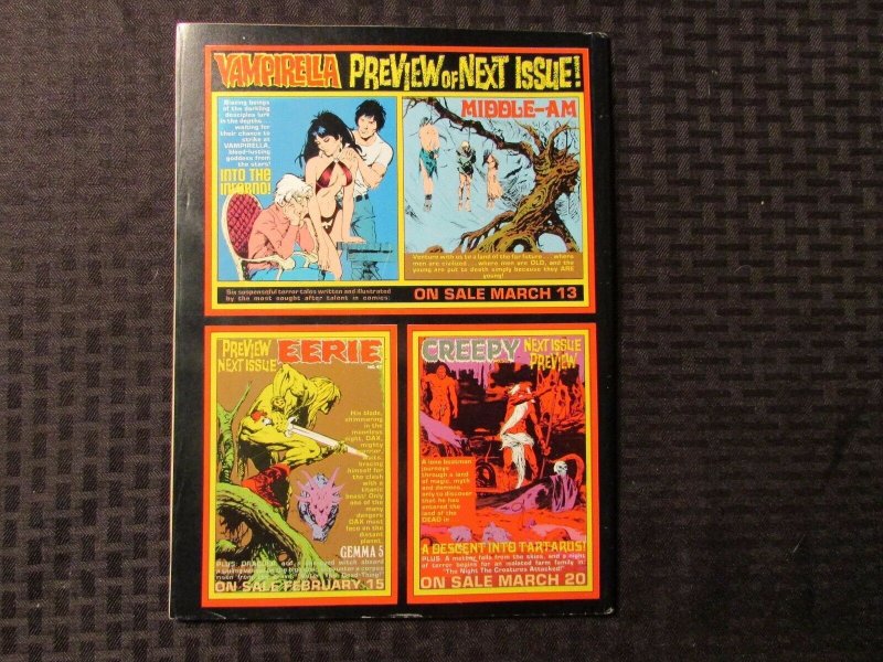 1973 VAMPIRELLA Warren Magazine #23 FVF Sanjulian