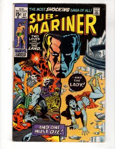 Sub-Mariner #37 (1971) ...AND ONE MUST DIE! / ID#057