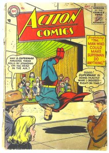 Action Comics (1938 series)  #204, Good- (Actual scan)