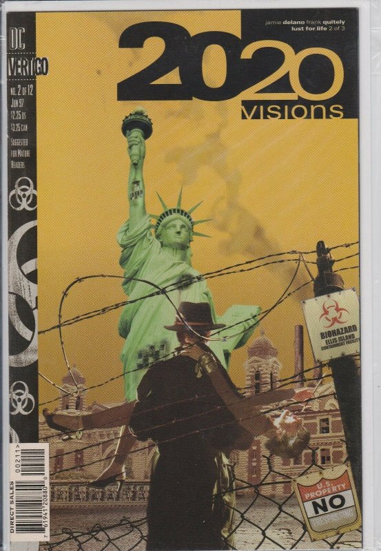 2020 Visions #1-12 DC/Vertigo; VF/NM Complete Series