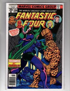 Fantastic Four #194 (1978) DIABLO Appearance ~ Bronze MARVEL / ID#22