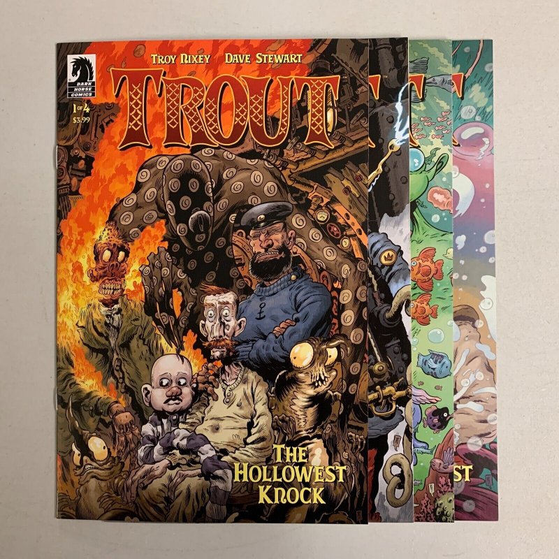 Trout The Hollowest Knock #1-4 Set (Dark Horse 2019) 1 2 3 4 Troy Nixey (9.0+) 