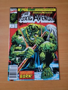 The Toxic Avenger #1 Newsstand Variant ~ NEAR MINT NM ~ 1991 Marvel Comics 