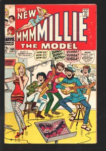 Millie the Model #164 1968-Marvel-Chili appears-Pin-up pages-fashions-VG