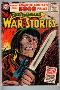 STAR SPANGLED WAR STORIES #48-1956-DC WAR COMIC-SILVER AGE-G/VG G/VG