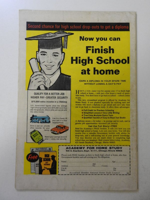 Captain America #115 (1969) VG Condition pencil fc