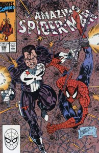 The Amazing Spider-Man #330 (1990) NM- 9.2 Comic Book Punisher