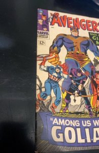 The Avengers #28 (1966)the Goliath awakens  mid grade