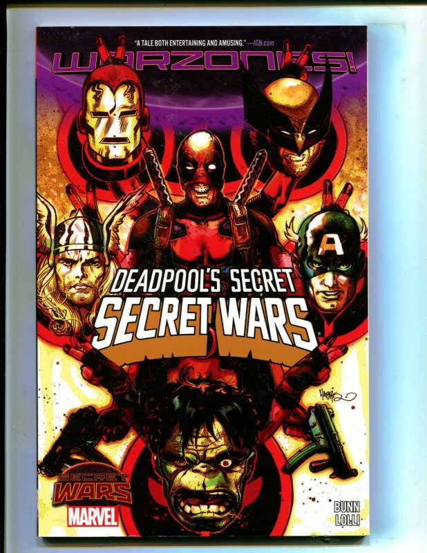 DEADPOOL'S: SECRET SECRET WARS! TPB (8.0) 1st PRINT 