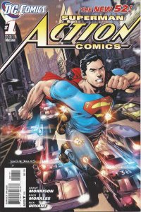 Action Comics (2011 series)  #1, NM + (Stock photo)