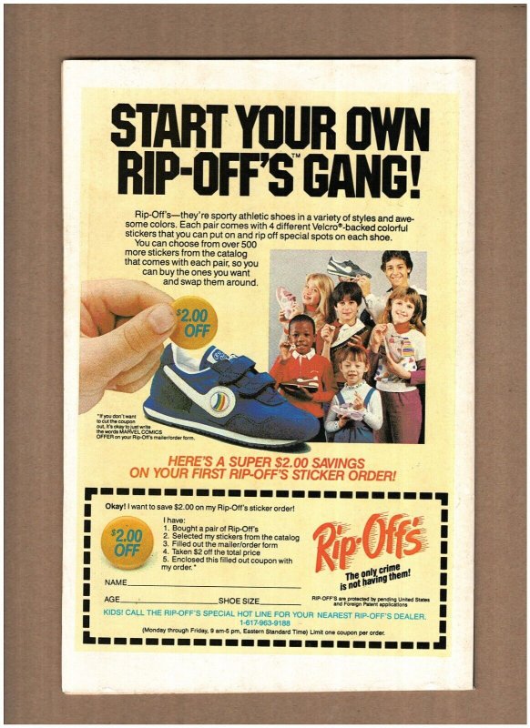 Daredevil #223 Newsstand Marvel Comics 1985 Secret Wars II VF- 7.5