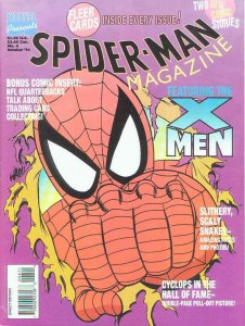 Spider-Man Magazine #6 (with card) VG ; Marvel | low grade comic X-Men