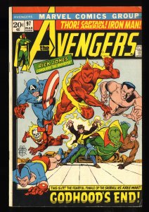 Avengers #97 FN+ 6.5