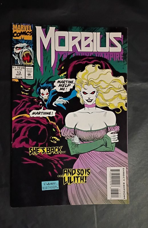 Morbius: The Living Vampire #13 (1993)