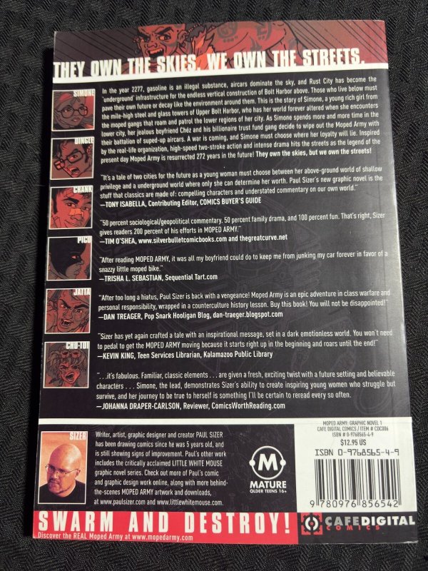 2005 MOPED ARMY by Paul Sizer Vol. 1 SC FN 6.0 1st Cafe Digital