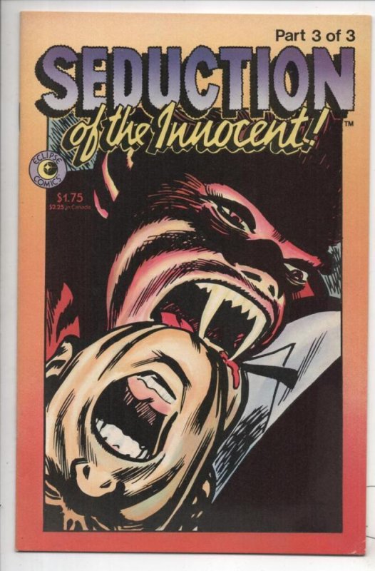 SEDUCTION of the INNOCENT #3, VF/NM, Alex Toth, Jack Katz, 1985, more in store