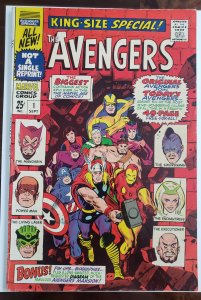 Avengers Annual 1 Original and new Avengers team-up