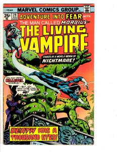 4 Fear Marvel Comic Books # 28 29 30 31 Morbius Doug Moench Bill Mantlo WT8