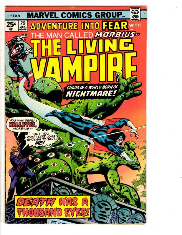 4 Fear Marvel Comic Books # 28 29 30 31 Morbius Doug Moench Bill Mantlo WT8