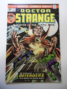 Doctor Strange #2 (1974) FN Condition MVS Intact