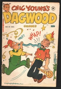 Dagwood #25 1952-Harvey-Chic Young's Blondie series-Popeye appears-VG