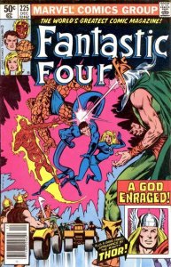 Fantastic Four (Vol. 1) #225 (Newsstand) FN ; Marvel | Bill Sienkiewicz Thor