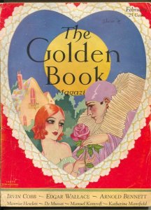 Golden Book 10/1930-Bedsheet format pulp magazine-Irene ZimmermanEdgar Wallac...