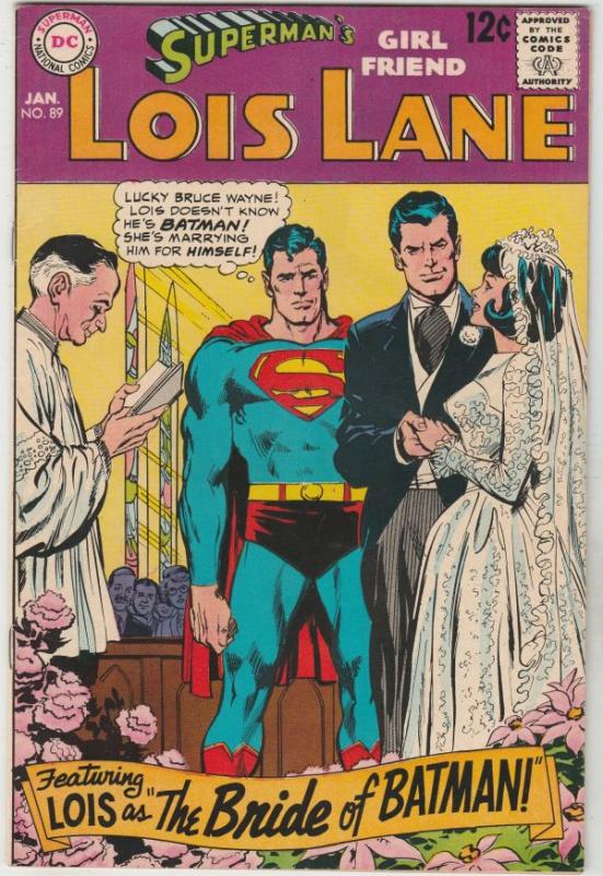 Lois Lane, Superman's Girlfriend  #89 (Jan-69) VF/NM High-Grade Superman, Loi...