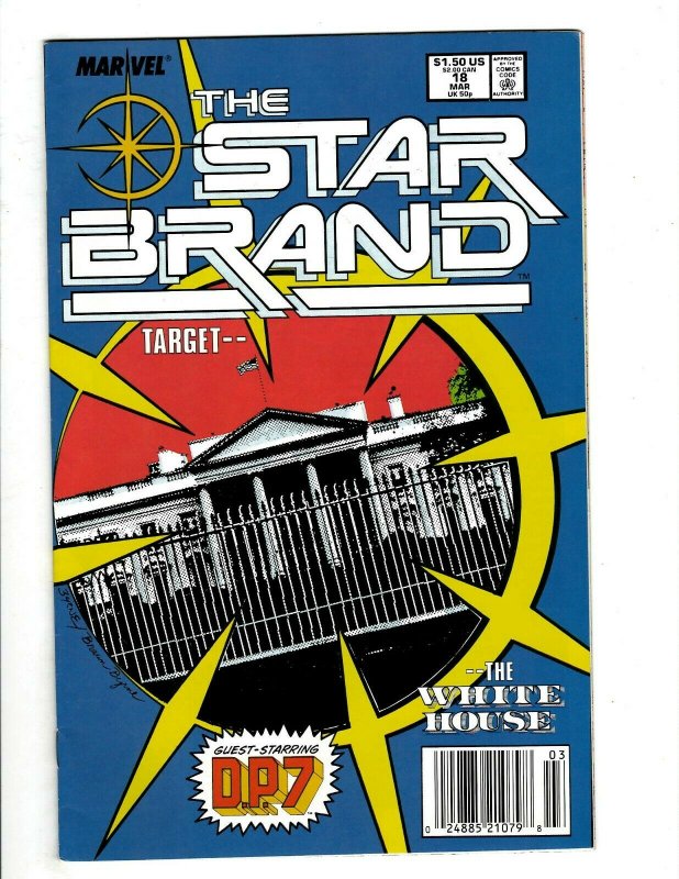 12 Marvel Comics Star Brand 8 13 14 15 16 17 18 19 Annual 1 Light and Dark + HG1 