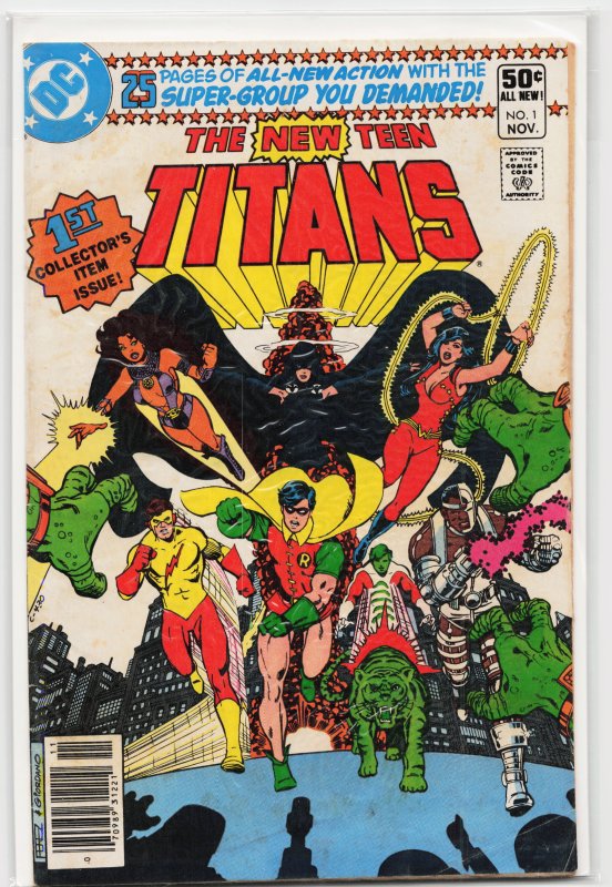 The New Teen Titans #1 (1980) Teen Titans [Key Issue]