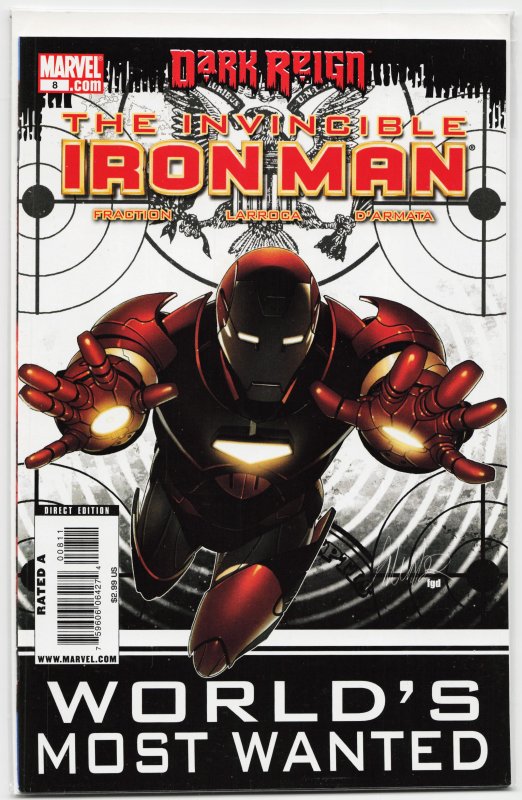 Invincible Iron Man #8 (2009) Iron Man