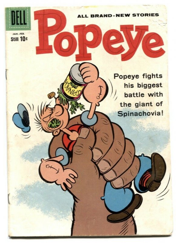 Popeye #51 1960- Dell silver age comic VG-